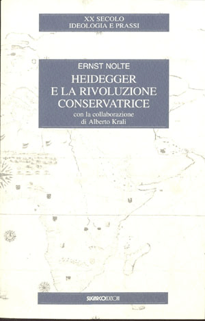Heidegger e la rivoluzione conservatriceErnst Nolte