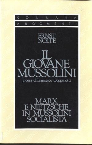 Giovane Mussolini (Il)Ernst Nolte